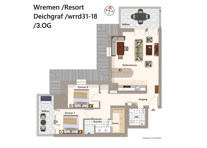 公寓 Deichgraf Deichgraf 31-18